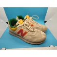 thumbnail image 1 of New Balance 574 Sneakers Men's 9.5D Pink Cream Green ML574TS Casual Shoe, 1 of 6
