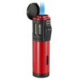 thumbnail image 1 of Visol VLR402501 Artemis Triple Flame Torch Lighter - Red, 1 of 1