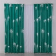 thumbnail image 2 of Cortina Decorativa Larga Suspiro Verde Poliester Concord, 2 of 3