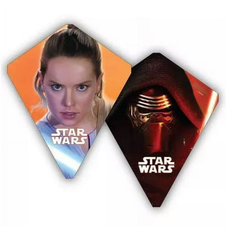 X-Kites Flip Flop Diamond Poly 30 " Kite (Star Wars (Kylo Ren and Rey))