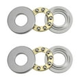 thumbnail image 4 of F9-20M Miniature Thrust Ball Bearings 9mmx20mmx7mm Chrome Steel with Washers 2 Pcs, 4 of 5