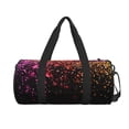 thumbnail image 2 of Bingfone Colorful Sparkling Print Gym Duffle Backpack for Men Women,Travel Weekender Carry-On Bags with Detachable Back Pack Straps for Traveling Overnight Climb Sports, 2 of 8