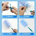 thumbnail image 4 of NEWE Dusters Heavy Duty with 20 Refills for Multi-Surface Cleaning (Blue), 4 of 7