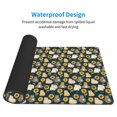 thumbnail image 3 of Salouo Bear Sunflower Print Large Mouse Pad,Extended Mat Desk Pad, 3mm Thick Mice Pad Desk Mat Big Desk Pad for Work, Game, Office, Home -16 x 29.5in, 3 of 8
