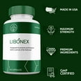 thumbnail image 3 of Libonex Capsules, High Potency Pills, All Natural Formula Male Supplement Libo Nex Capsules Performance (2 Pack), 3 of 5