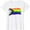 White, variant on Inclusive Progress Pride Flag Pride LGBTQ Rainbow Flag T-Shirt