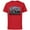 Red, variant on Marvel Avengers: Endgame Super Heroes Assemble - Short Sleeve Cotton T-Shirt for Adults - Customized-Black