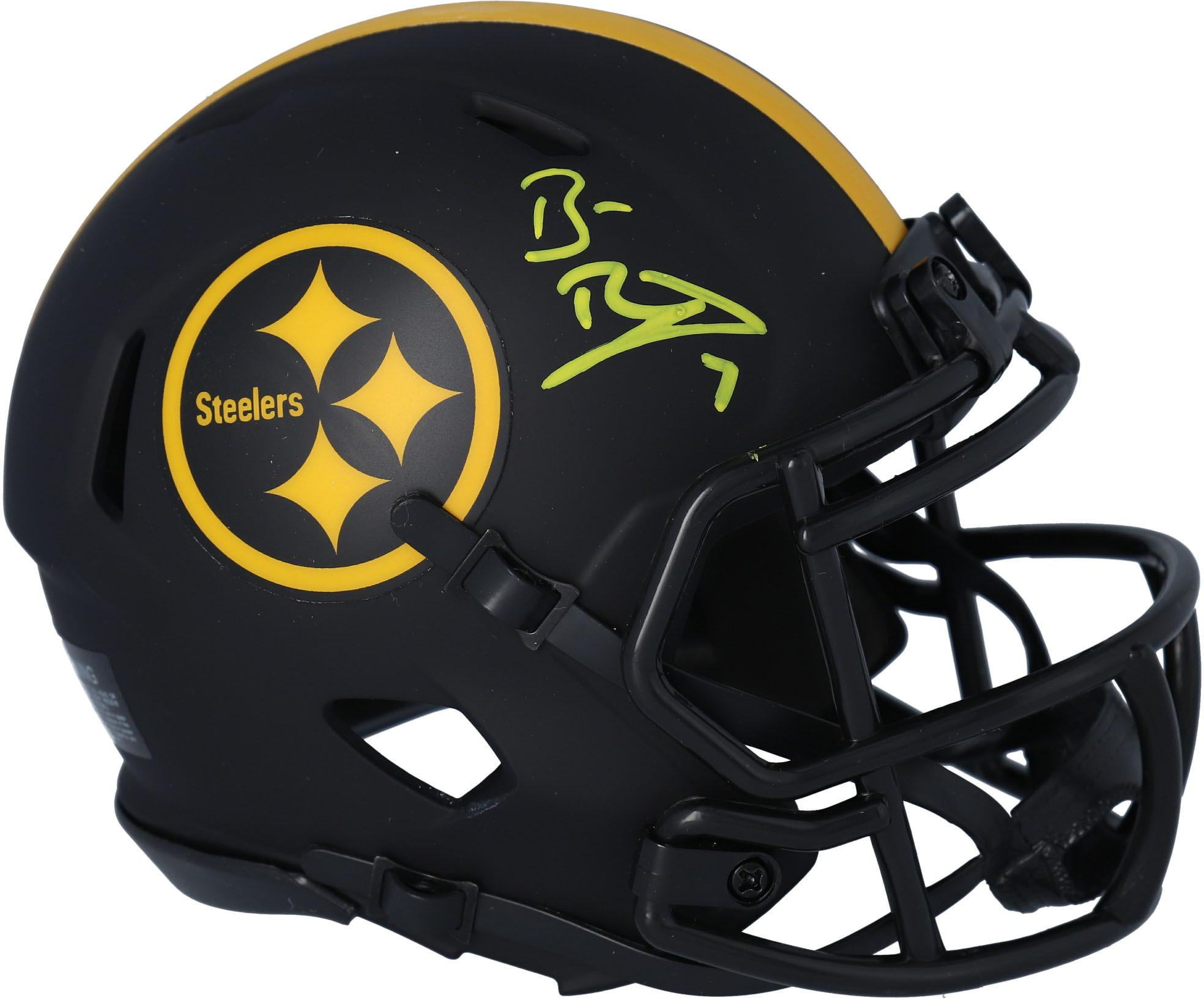 Ben Roethlisberger Pittsburgh Steelers Autographed Riddell Eclipse Alternate Speed Mini Helmet - Fanatics Authentic Certified