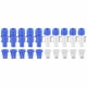 thumbnail image 2 of Juego de 20 Adaptadores de Panel de Enchufe de Chasis PowerCON Tipo A NAC3FCA+NAC3MPA-1, 2 of 7
