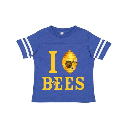 

Inktastic I Love Bees Gift Toddler Boy or Toddler Girl T-Shirt