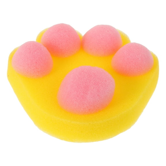 unbranded Toddler Sponge Children's Bath Sponge Baby 13.00X11.00X3.00CM Yellow