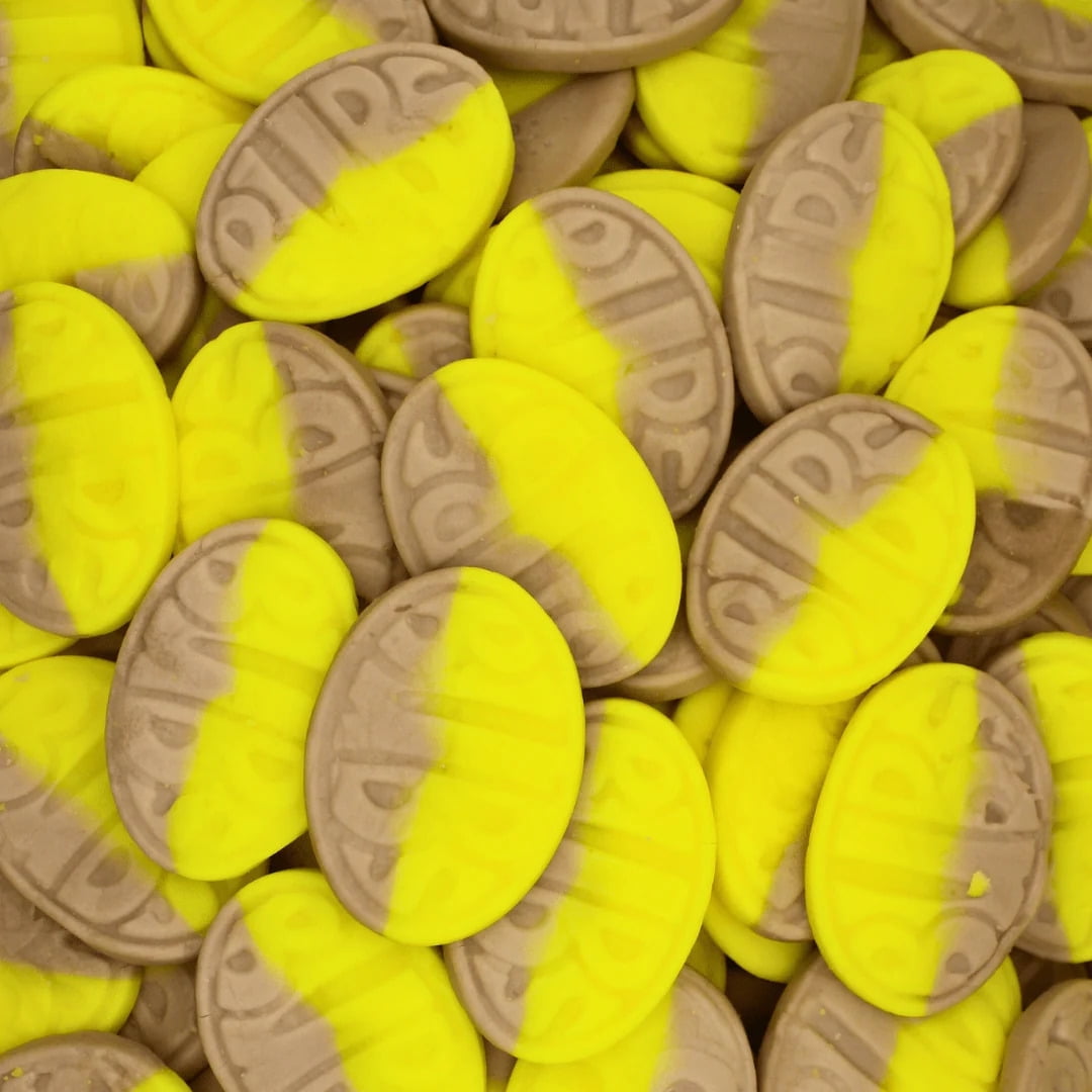 Bubs Banana Caramel Swedish Candy - Sweet Gummies - 1 LB from Sweden
