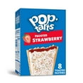 thumbnail image 3 of (12 pack) Pop-Tarts Frosted Strawberry Toaster Pastries, Breakfast Foods, Shelf-Stable, 13.5 oz (8 Count), 3 of 13