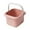 Pink, variant on Xuanheng Foot Bath Soak Tub Foot Soaker Basin Wash Bucket for Hotel Camping Household Yellow
