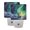 Boat and Aurora, variant on Dailycode 2 Pack LED Plug in Night Light with Dusk to Dawn Sensors for Home Kids Room Bedroom, City on Wave