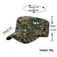 thumbnail image 3 of Adult Adjustable Outdoor Sunshade Breathable Mesh Flat Cap for Summer Sun, 3 of 5