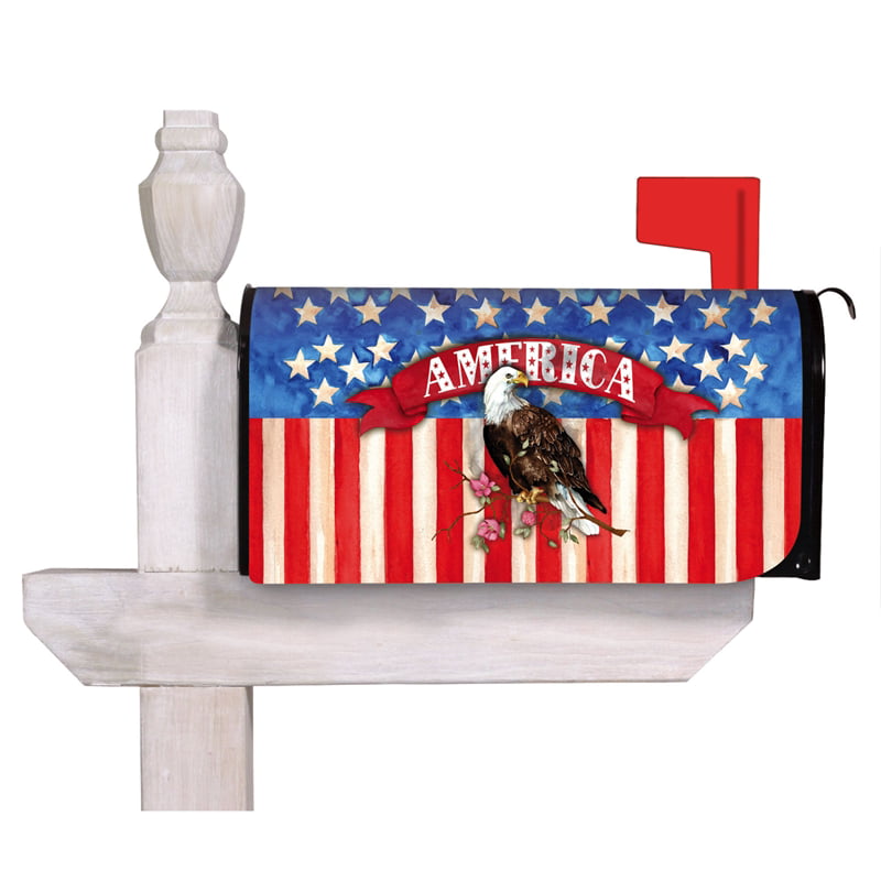 Licensed and Trademarked Inc. Custom Decor He is Risen Mailbox Makeover Copyright Vinyl with Magnetic Strips for Steel Standard Rural Mailbox Made in The USA