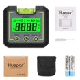 thumbnail image 2 of Huepar Digital Level Angle Gauge Mini Angle Finder Level Box with V-Groove Magnetic Base&Backlight LCD Bevel Gauge Inclinometer fo, 2 of 9