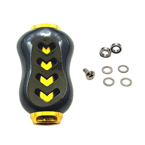 RANMEI Fishing Reel Handle Knob Carbon Grip Pills Fishing Reel Handle Knob For Daiwa/S For Metanium For Alphas Modification Accessories