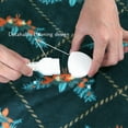 thumbnail image 4 of Twin Electric Heated Blanket Green MicroPlush Sherpa and Reversible Flannel Washable Comfortable with 10 Heat Settings Heated Throw 62"x84", 4 of 5