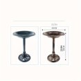 thumbnail image 4 of 1pc Outdoor Plastic Bird Feeder, Garden Bird Bathtub, Landscape Decoration With Ground Stake, Hummingbird Feeding Equipment, Lightweight Retro Outdoor Garden Bird Bath, 4 of 6