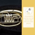 thumbnail image 2 of Milisten Clip de Musique Euphonium Marchant Clip de Partition pour Performances Extérieures Lot de 1, 2 of 8