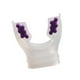 thumbnail image 5 of Boquilla de buceo Buceo Snorkel Boquilla Silicona Boquilla Comfort Bite Púrpura claro kusrkot Boquilla de buceo, 5 of 8
