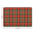thumbnail image 5 of Red Green Checkerboard Checkered Flannel Non Slip Door Rugs,Washable Door Mats Indoor,Decorative Door Mats,Dirt-Resistant and Absorbent Doormat for Entrance,Bedroom,Kitchen,Bathroom,23.5"x16", 5 of 5