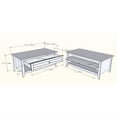 thumbnail image 5 of Nexera Elegance Coffee Table in Espresso, 5 of 5