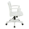 thumbnail image 5 of Deluxe Wood Bankers Chair with Wood Seat in White Wood Finish, 5 of 10