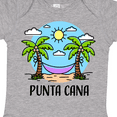 thumbnail image 4 of Inktastic Summer Vacation in Punta Cana Boys or Girls Baby Bodysuit, 4 of 5