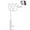 White_Base#26095, variant on Cell Phone and Tablet Overhead Cantilever Stand with 360-Degree Rotation Adjustable Mount for Stable Hands-Free Viewing
