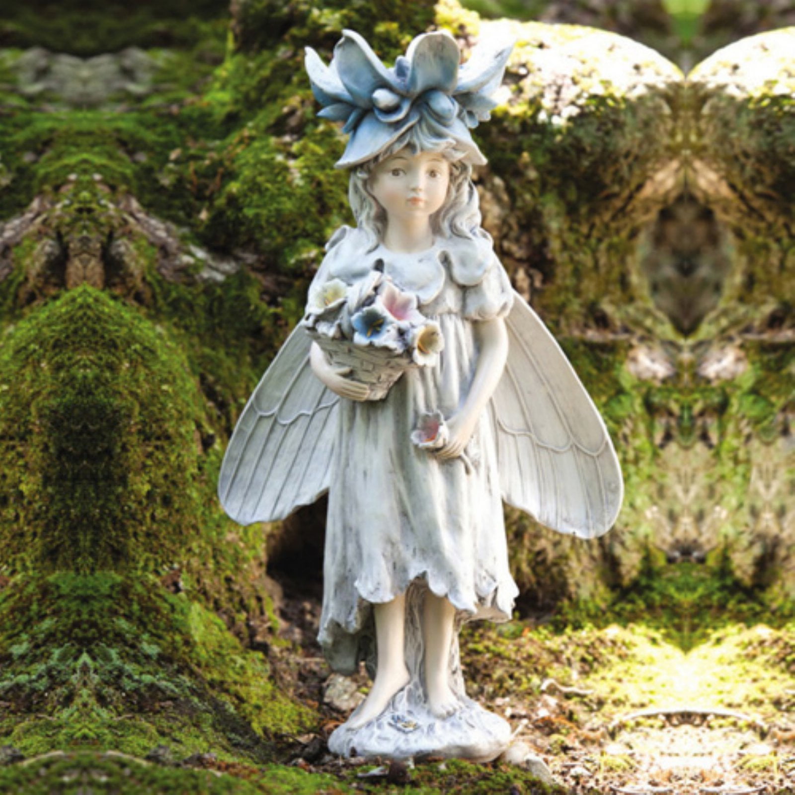 Teresa's Collections 13.2 Large Garden Fairy Outdoor Statue