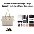 thumbnail image 3 of NCY Tote Bag for Women, 16L Unisex Lightweight Nylon Totes Purses and Handbags Large Casual Shoulder Hobo for Travel Gym | functionality, Convenient, Nylon Tote Bag, Nylon Fabric, Lightweight, 3 of 7