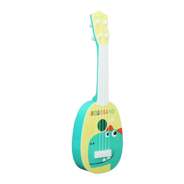Mini Ukulele, Lightweight Enlightenment Musical Instrument Soft String Educational Guitar Toy for Toddlers and Preschoolers