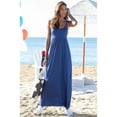 thumbnail image 5 of LASCANA Women's Tie Back Maxi Dress Back Bow, 5 of 5