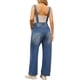 thumbnail image 3 of INSPIRAR CHIC Mono de mezclilla para mujer con bolsillos, atuendos de primavera, overoles holgados, XL, azul, 3 of 6