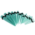 thumbnail image 3 of 36 Piezas de Tapones y Medidores de Oído Acrílico 14-00G Sunnimix Estiramiento Kit, 3 of 8