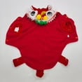 thumbnail image 3 of Festive Lion Dance Costume for Pets - Red, Funny New Year's Outfit with Sequins & Fringes, Easy-to-Wear Snap Buttons, Ideal for Small Dogs and Cats, 3 of 10