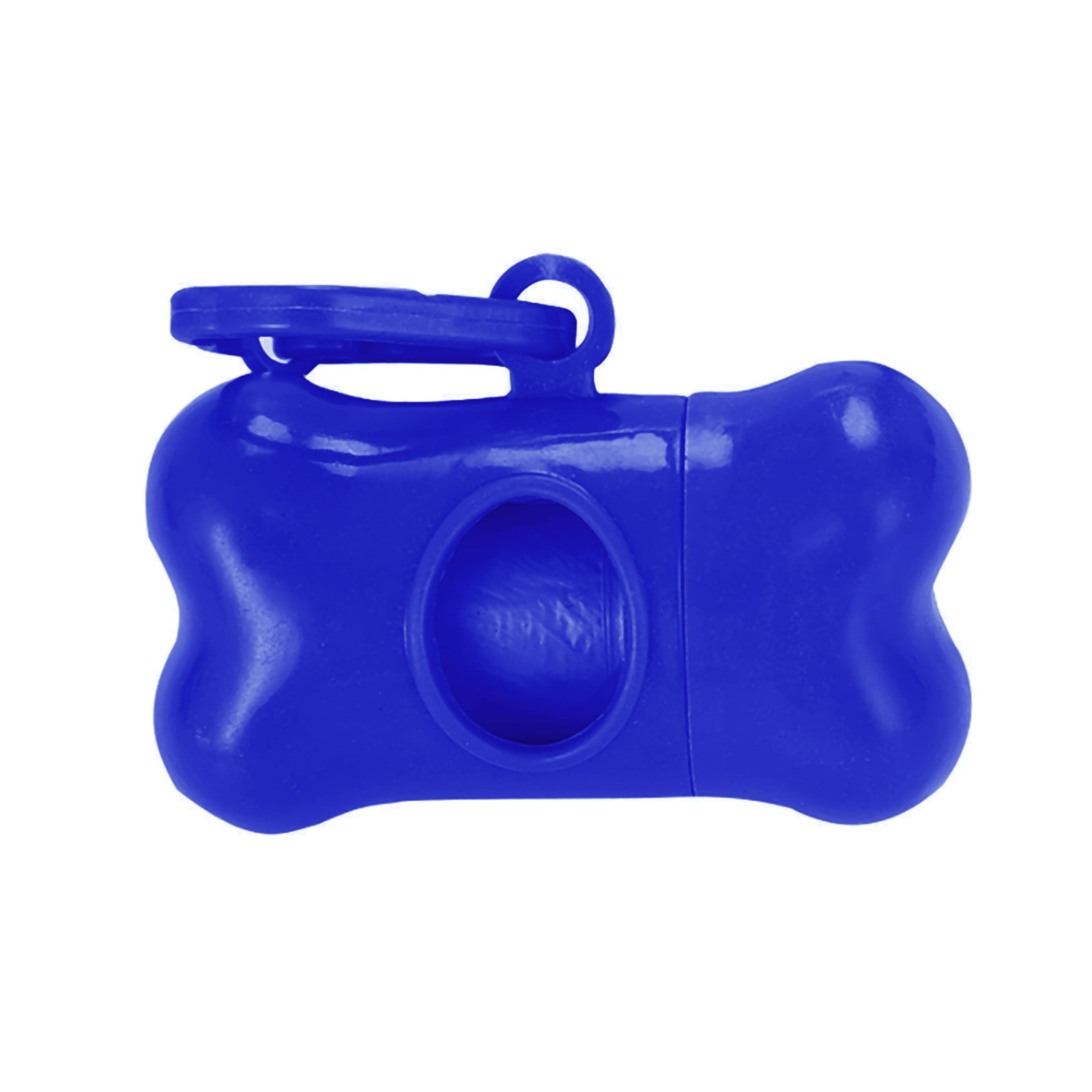Bone-Shaped Dog Poop Bag Holder With Refill Bags - Pooper Scooper Travel Dispenser