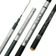 thumbnail image 2 of thinsony 28 Hardness Fishing Rod 114-117cm Shrink Short Hand Rod Carp Carbon Slub Fishing Rod, 2 of 9