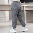 thumbnail image 6 of Mercatoo Down 𝗦now Pants for Boys Girls 𝗪aterproof Insulated Winter Thermal Ski Puffer 𝗕𝗶bs Cold Weather Windproof Pant, 6 of 6