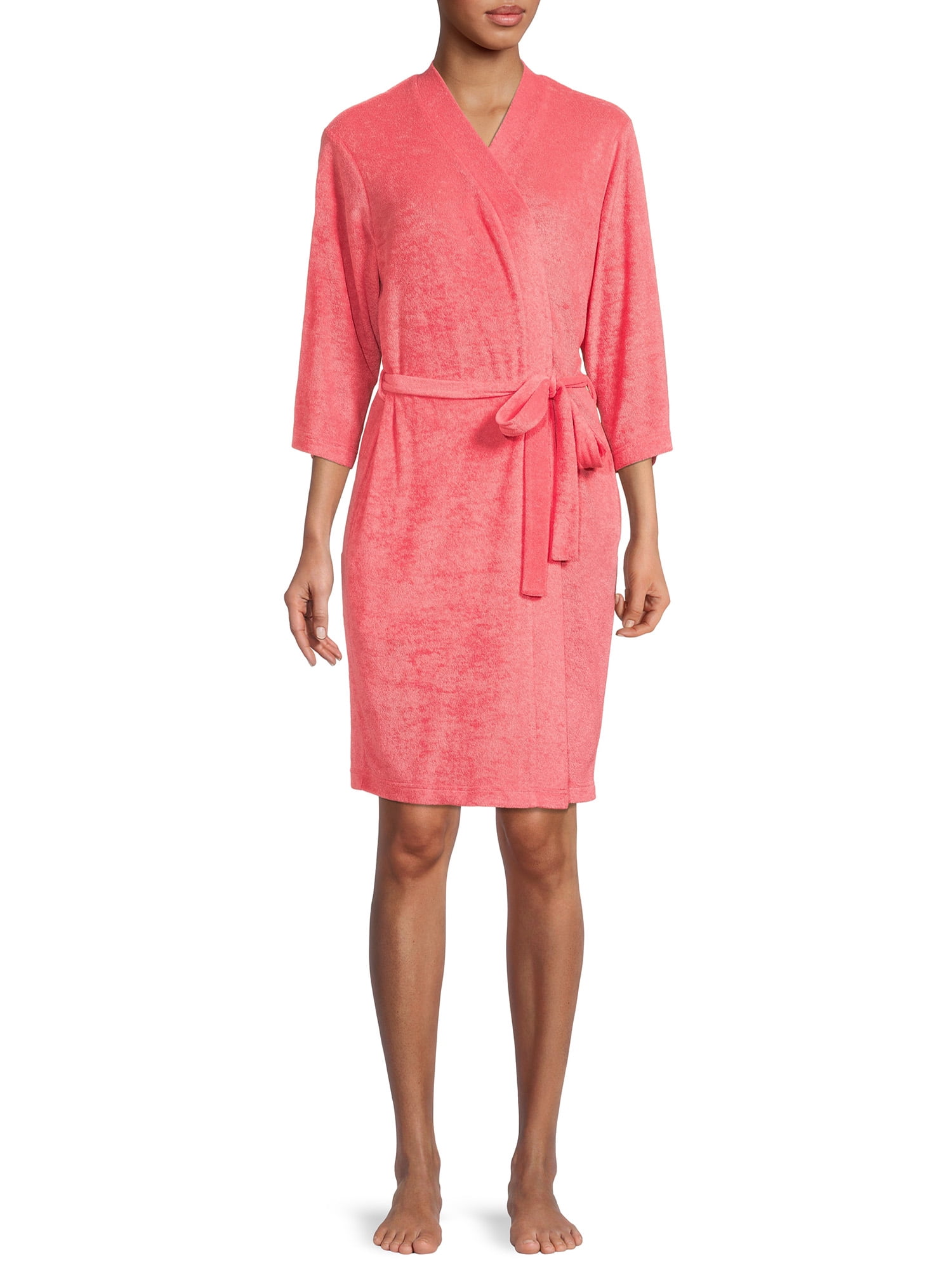 Lissome Women's and Women's Plus Size Terry Cloth Robe