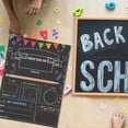 thumbnail image 2 of 1 Set of Interesting School Sign First Day Chalk Board Children Chalkboard Kids Accessory, 2 of 5