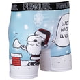 thumbnail image 4 of Peanuts Christmas Snoopy  and  Woodstock 2-Sided Boxer Briefs-Small (28-30), 4 of 6