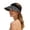 Black, variant on Wide Brim Sun Hat Boho Beach Hat for Outdoor Summer Sun with UPF and Breathable Design Desert Hat One Size