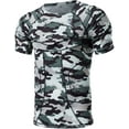 thumbnail image 1 of Padded Compression Shirt Protective Top Rib Chest Protector for Rugby Football Paintball Baseball Basketball, 1 of 6