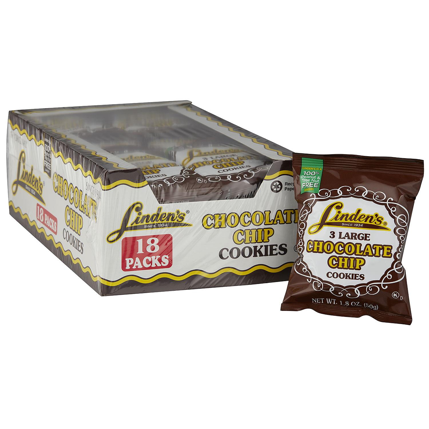 inden's Chocolate Chip Cookies (1.8 oz., 18 ct.)