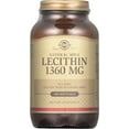 Solgar AllNatural Lecithin Supplements, 1,360 mg Softgels, 100 Count