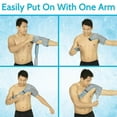 thumbnail image 6 of Arctic Flex Shoulder Ice Pack Brace – Reusable Cold & Hot Gel Wrap for Shoulder Pain, Tendonitis, Rotator Cuff Relief, and Joint Support (Left or Right), 6 of 10